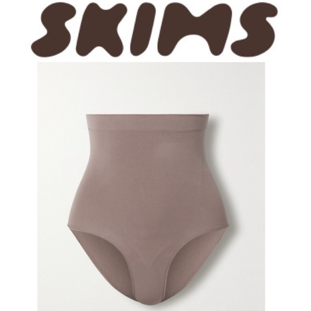 SKIMS SEAMLESS SCULPTING HIGH WAIST BRIEF IN UMBER NWOT IN 2X/3X